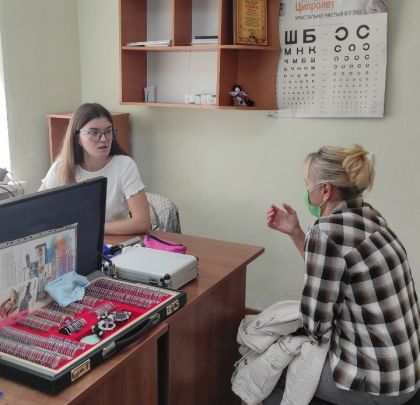 Прийом пацієнтів (фото)