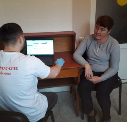 Прийом пацієнтів (фото)