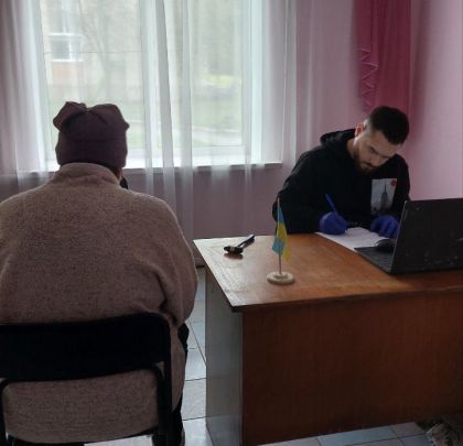 Прийом пацієнтів (фото)